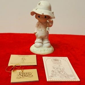 1986 Precious Moments ENESCO. My Love Will Never Let You Go.